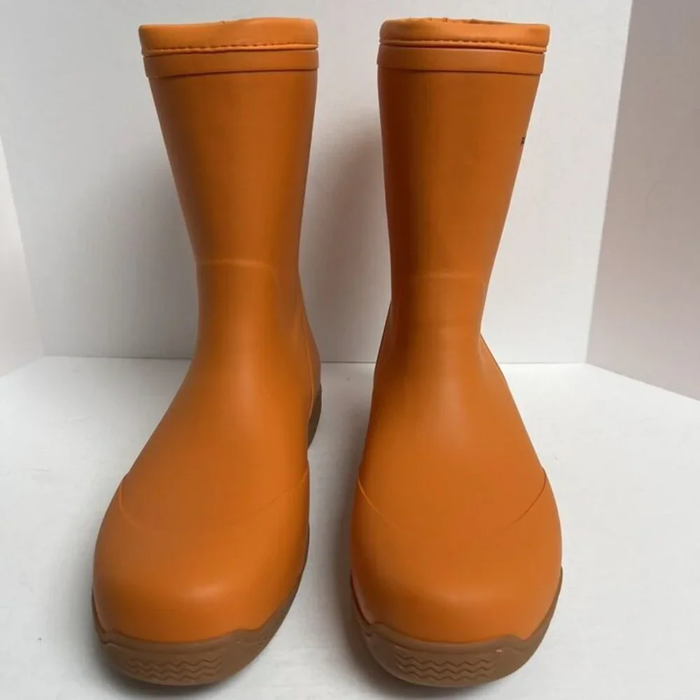 Rugged Shark Mens Great White Boot Orange Size 12 M